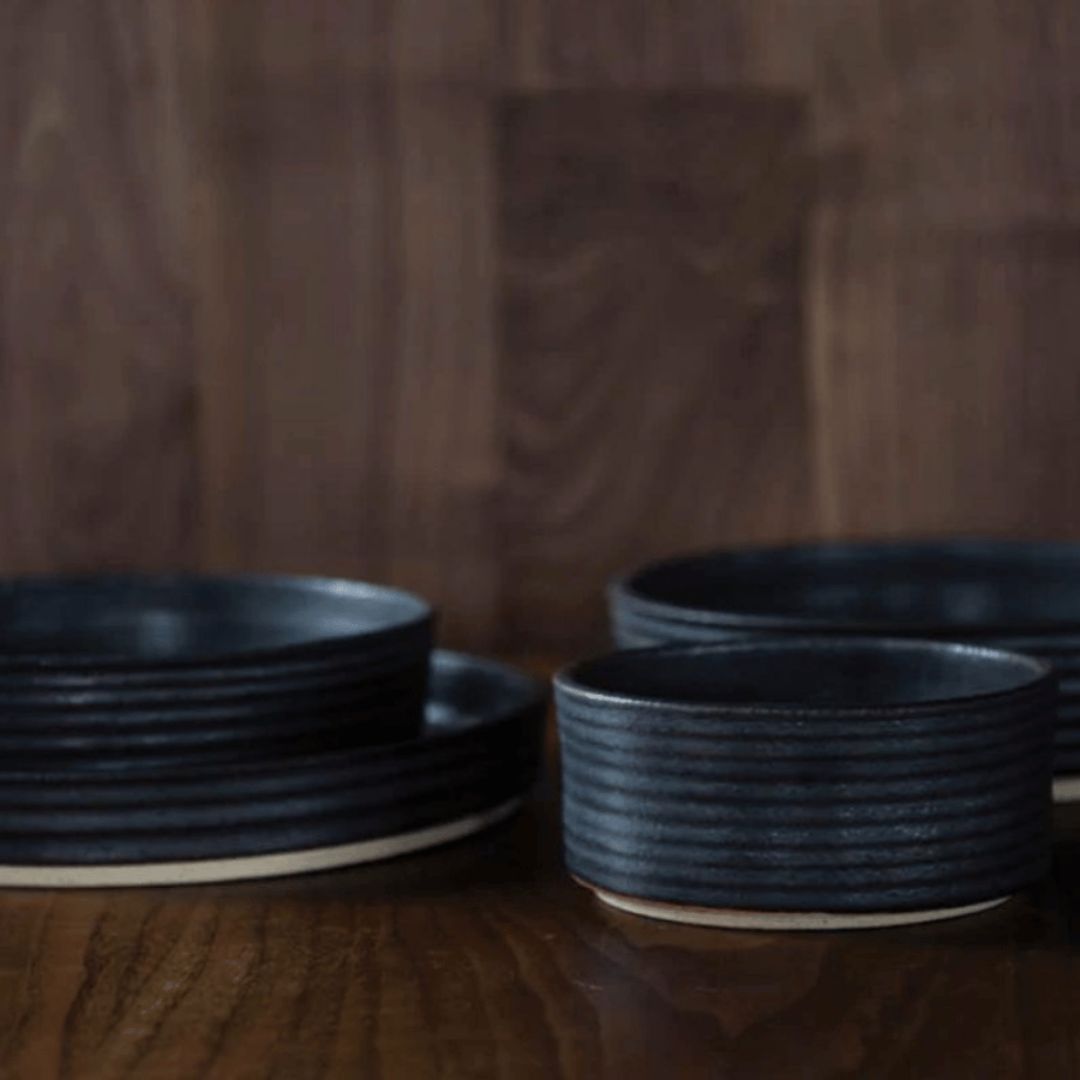 Serving Bowl Riffled by Sweet Salone