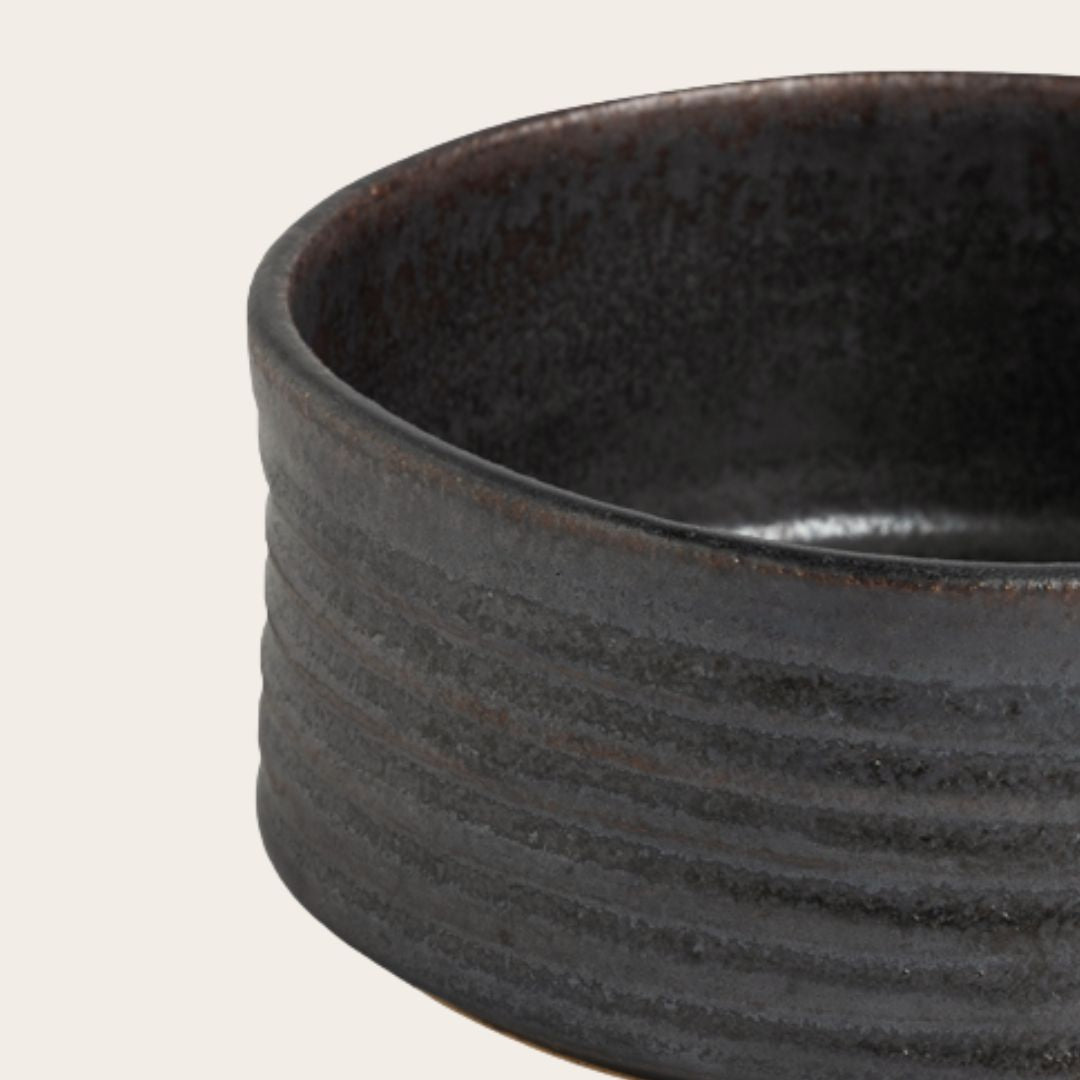 Serving Bowl Riffled by Sweet Salone – detail view