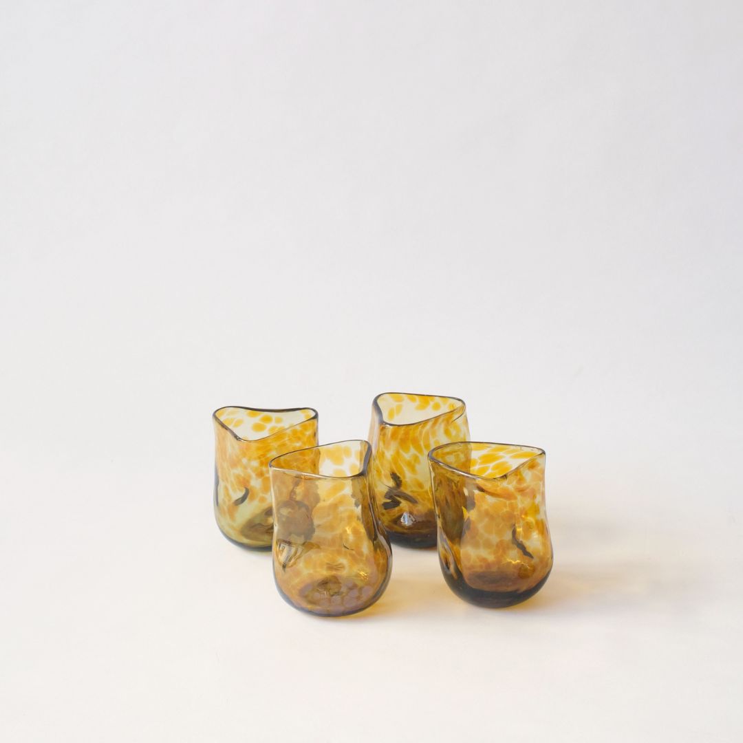 Groove Tumblers - Amber