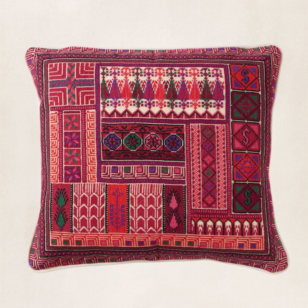 Tatreez Cushion