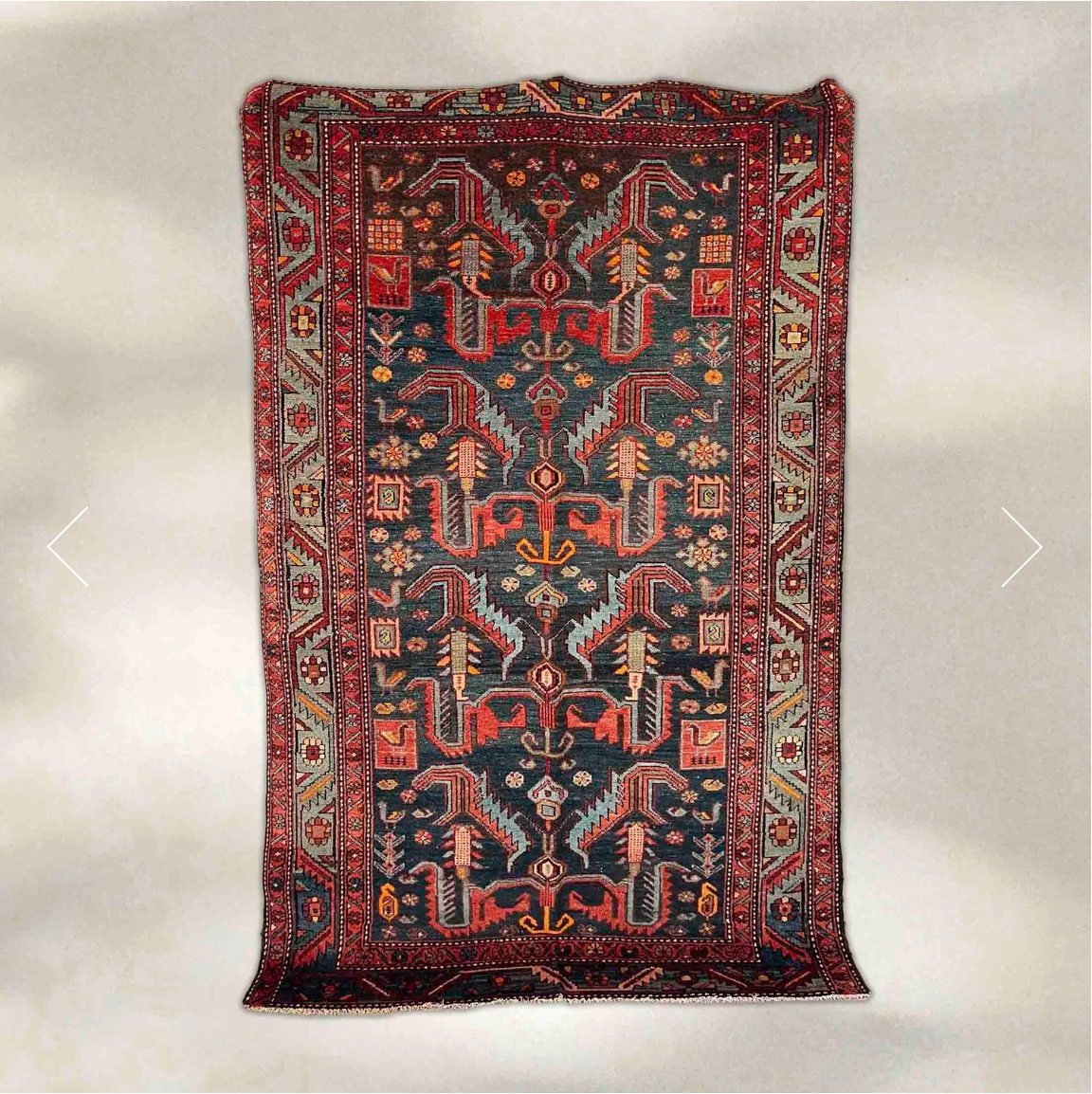 Vintage Baluch Saruki Rug, Afghanistan