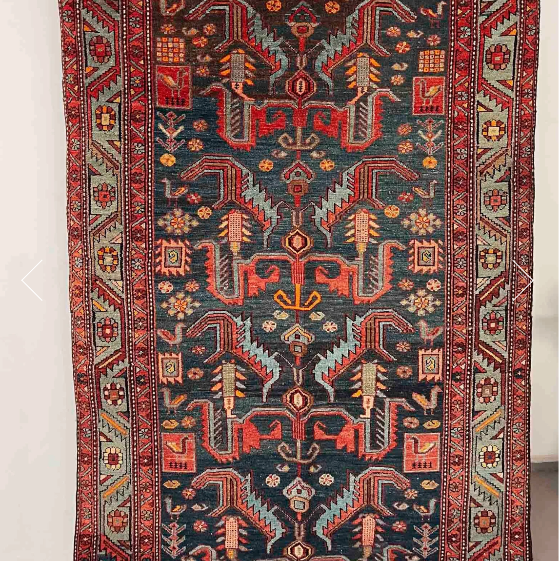 Vintage Baluch Saruki Rug, Afghanistan