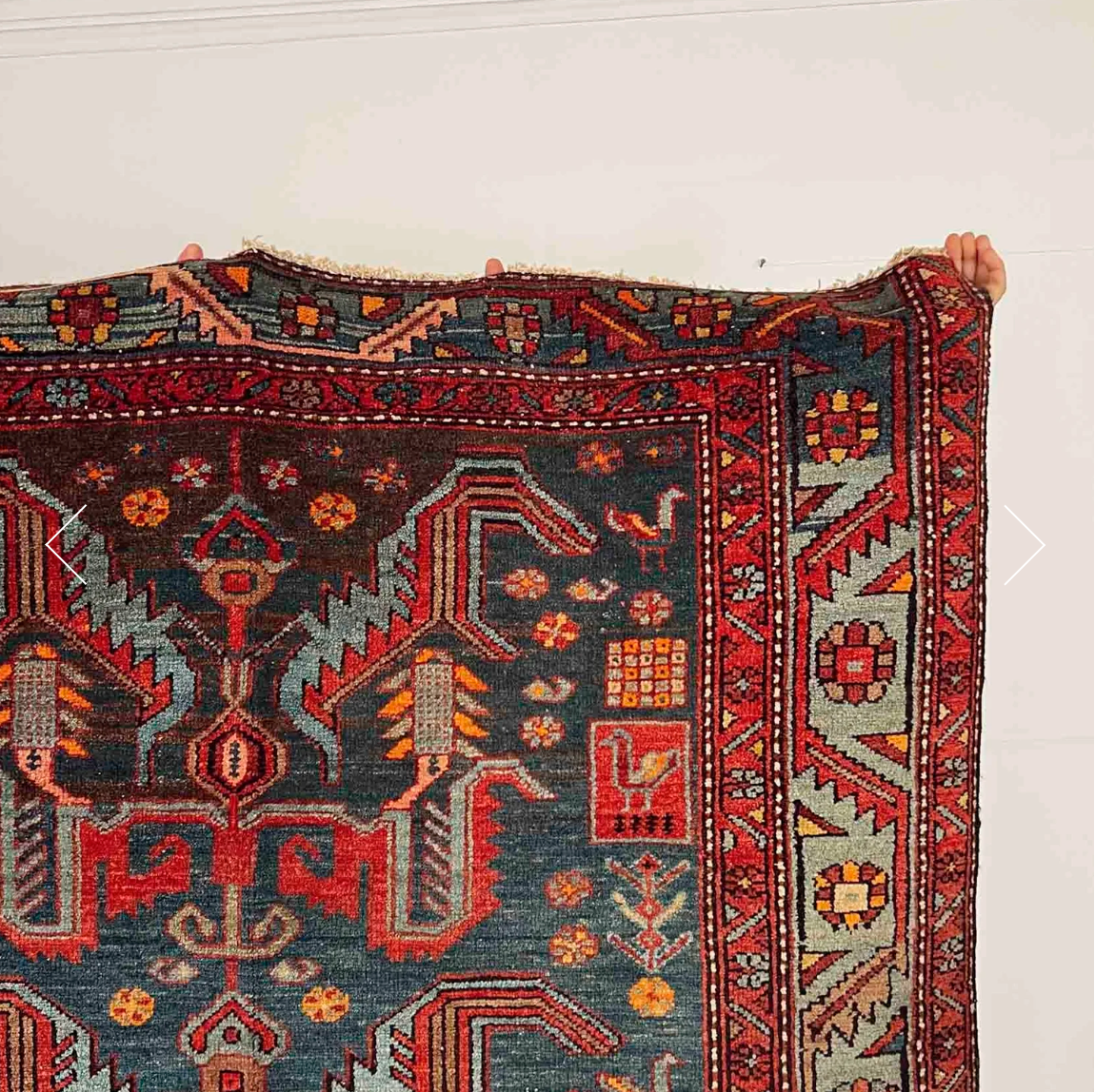 Vintage Baluch Saruki Rug, Afghanistan