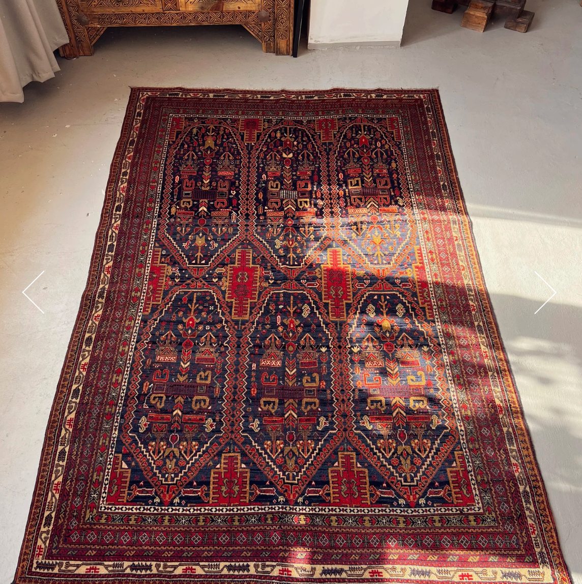 Vintage Ali Khoja Rug, Turkmenistan