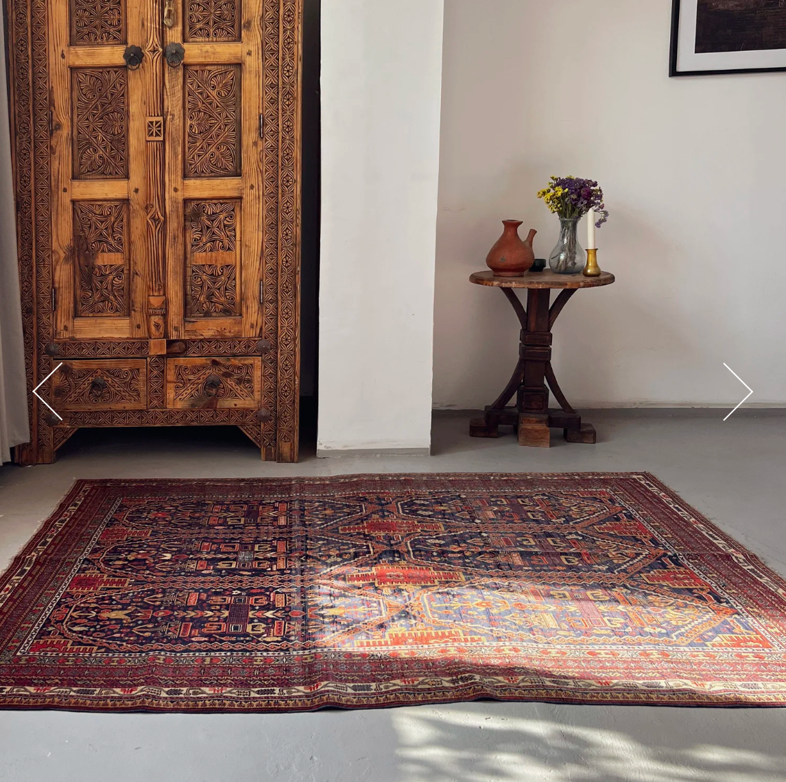 Vintage Ali Khoja Rug, Turkmenistan