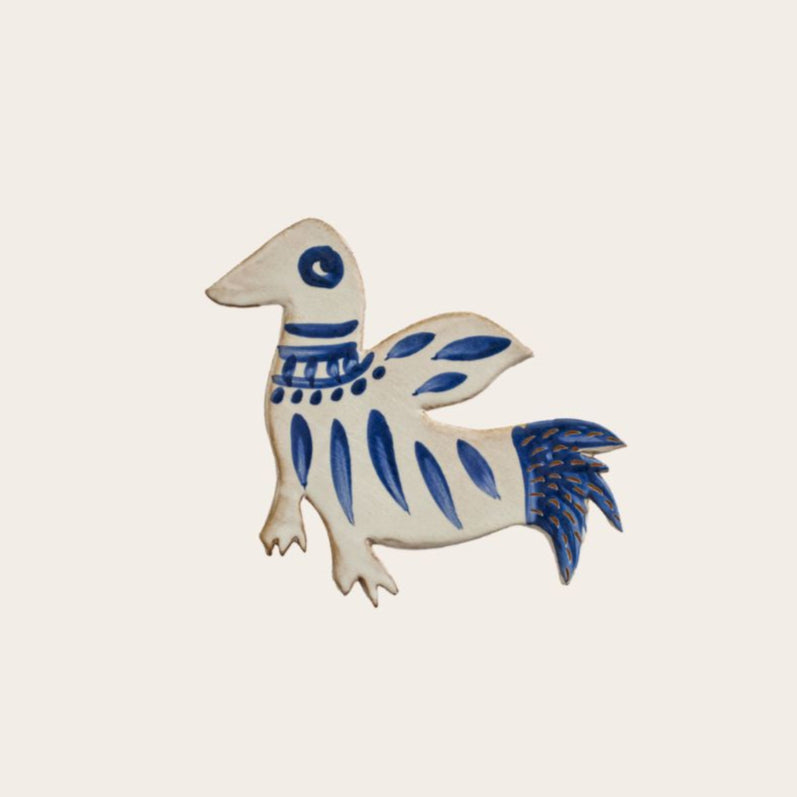 Birdy Ceramic Wall Art by Anut Cairo