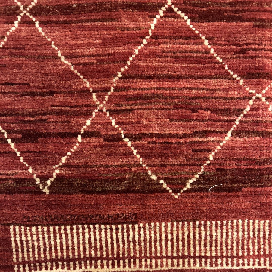 Handwoven Wool Rug, Made in Afghanistan