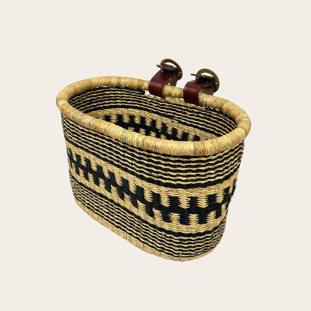 Handwoven Bicycle Basket