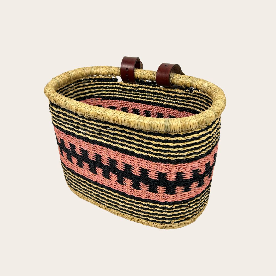 Handwoven Bicycle Basket