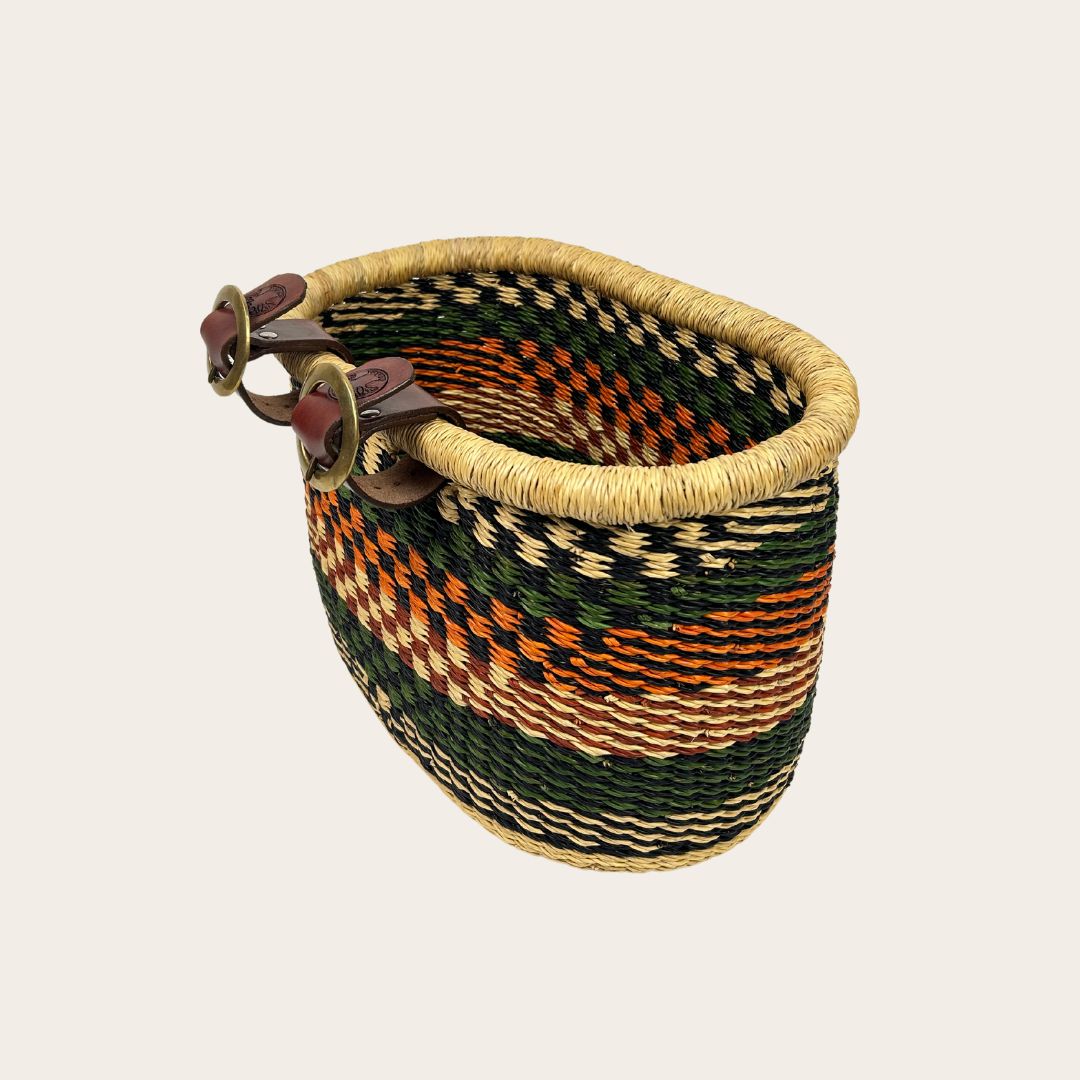 Handwoven Bicycle Basket