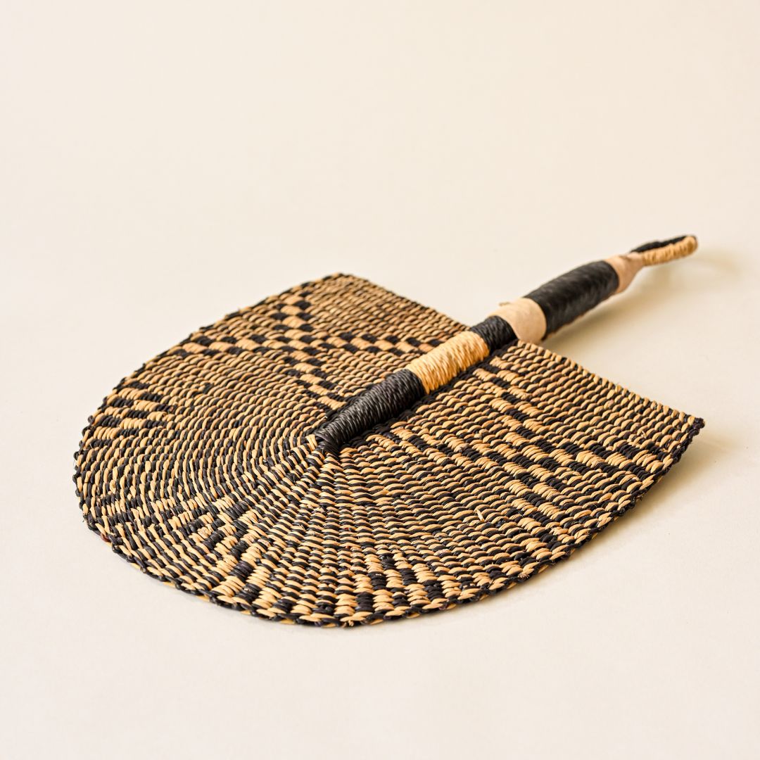 Traditional Bolga Handwoven Fan / Wall Hanging