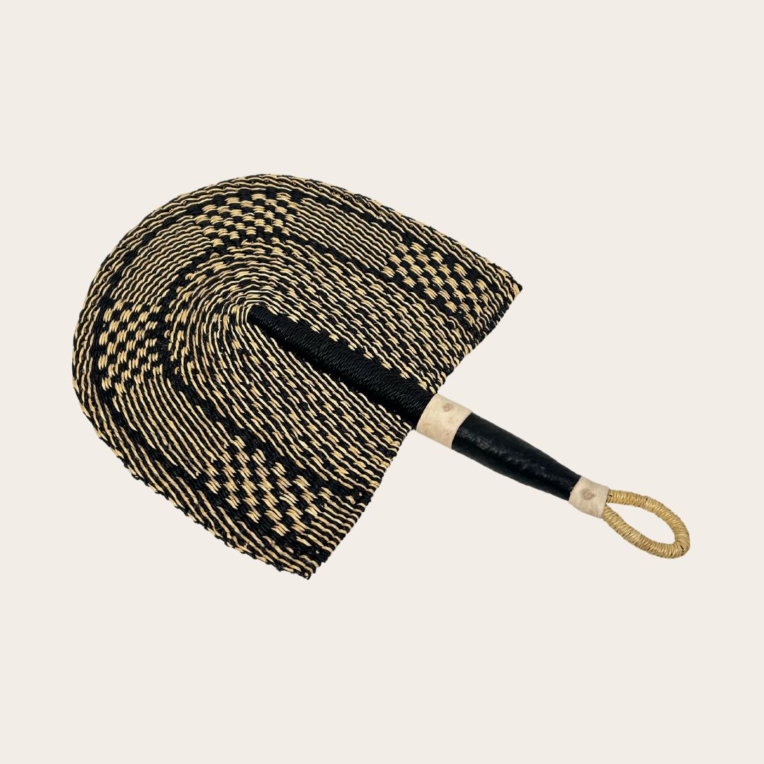 Traditional Bolga Handwoven Fan / Wall Hanging