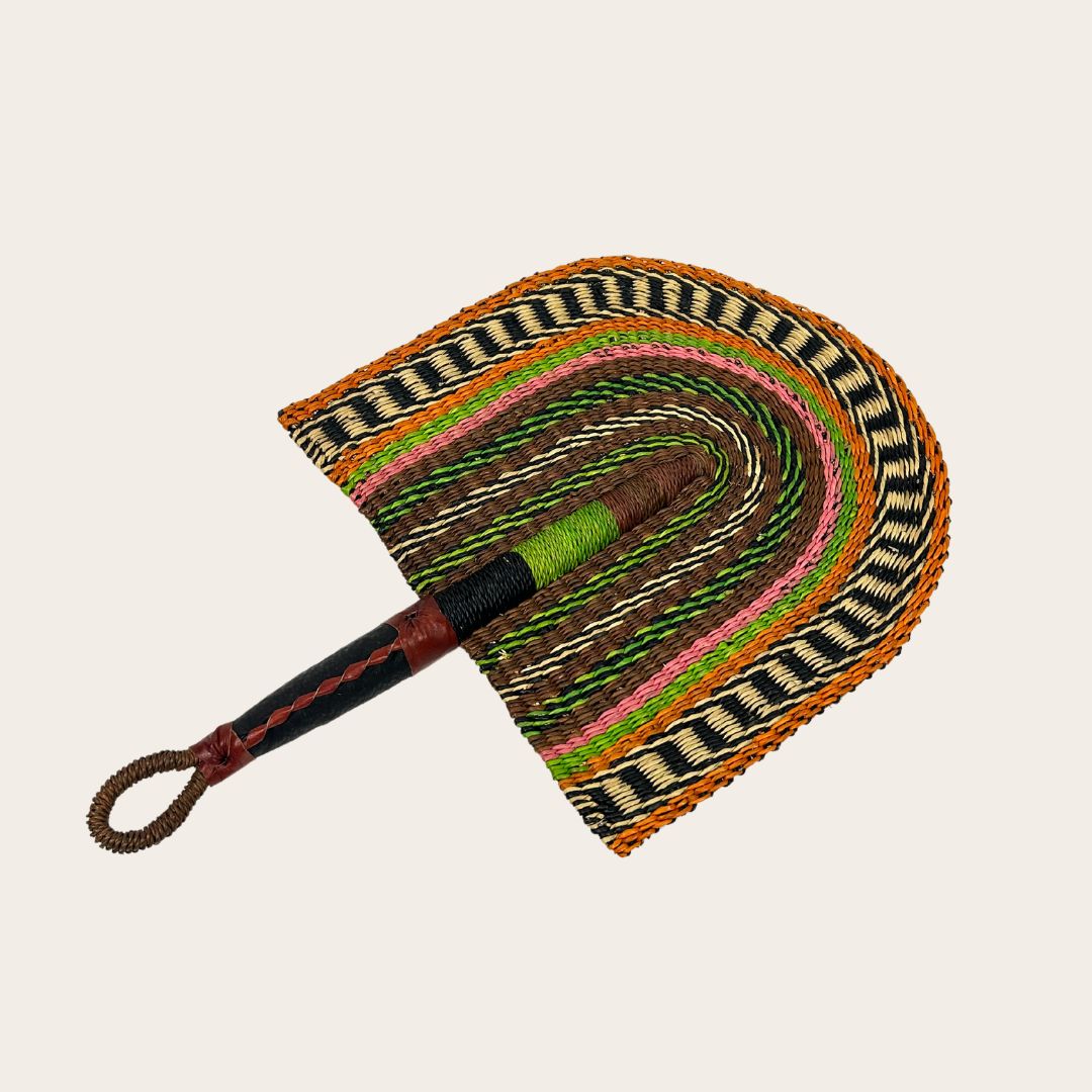 Traditional Bolga Handwoven Fan / Wall Hanging