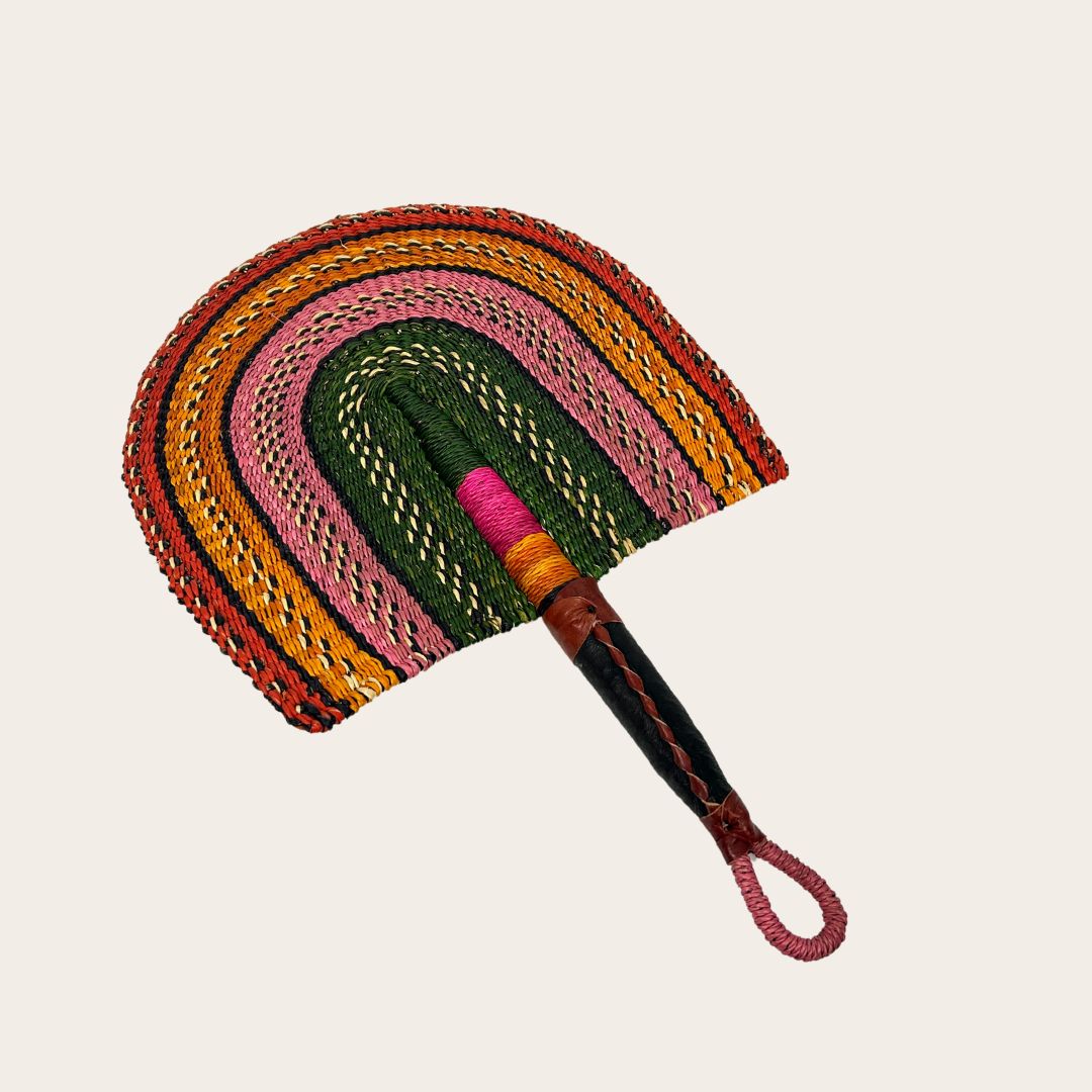 Traditional Bolga Handwoven Fan / Wall Hanging