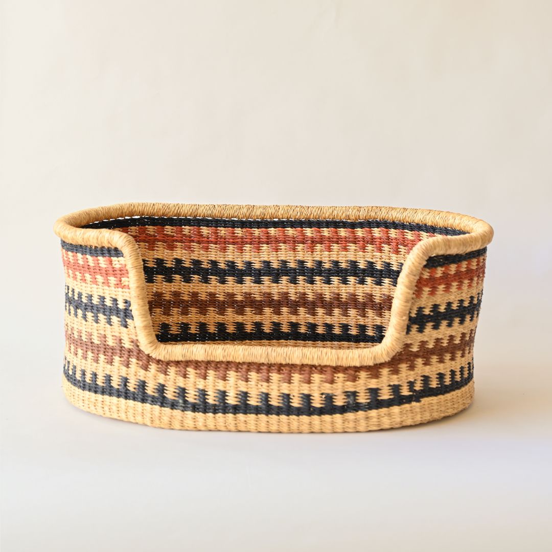 Natural Handwoven Dog Bed