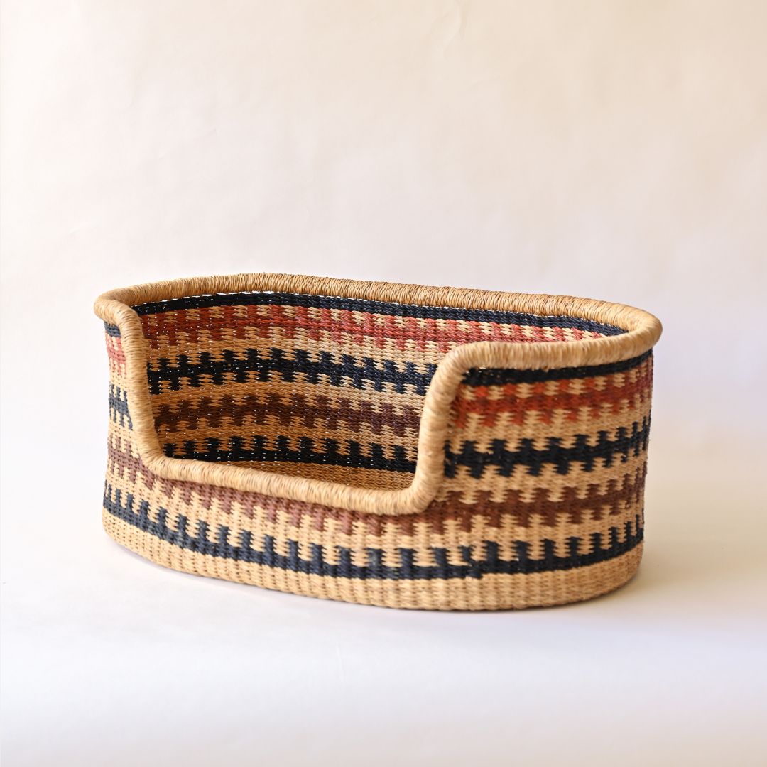 Natural Handwoven Dog Bed