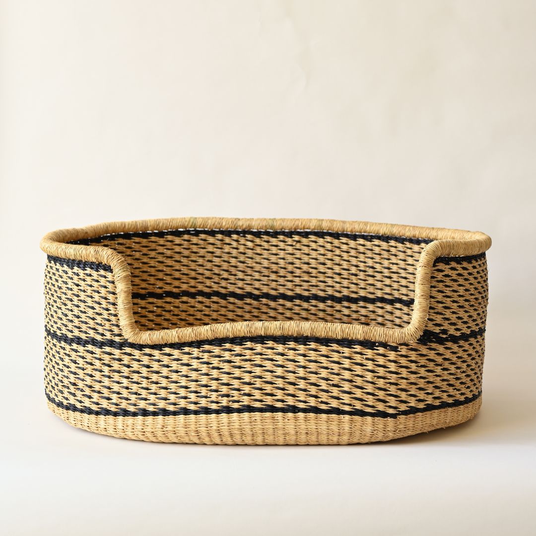 Natural Handwoven Dog Bed