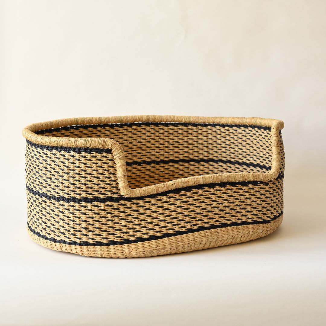 Natural Handwoven Dog Bed
