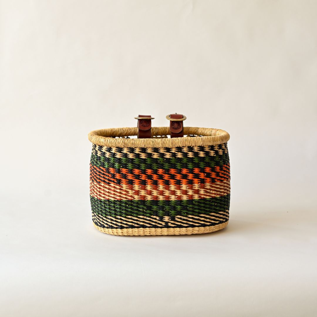 Handwoven Bicycle Basket