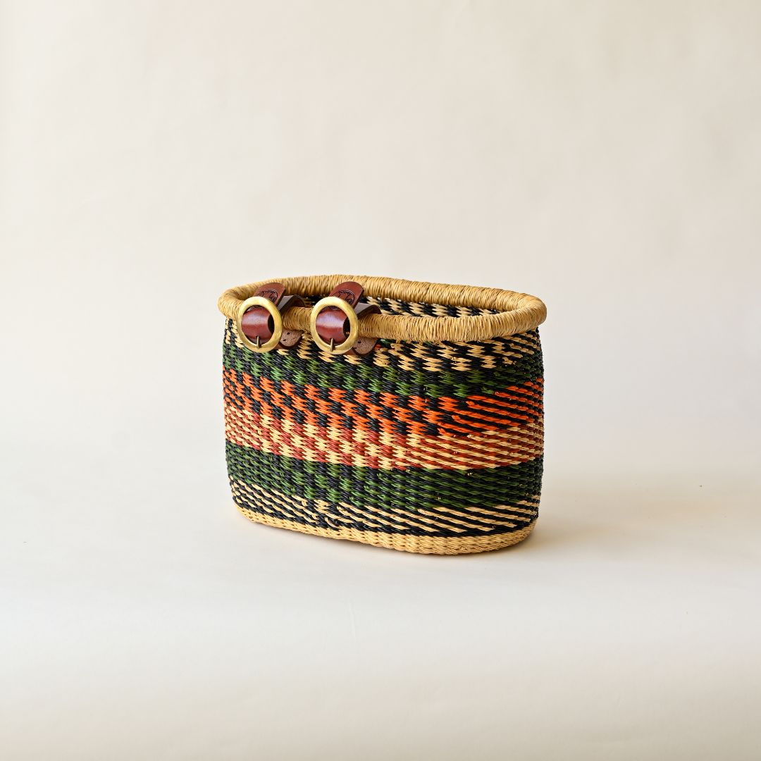 Handwoven Bicycle Basket
