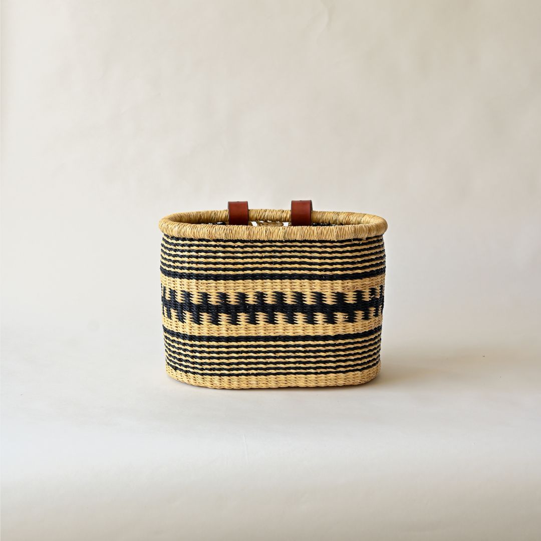 Handwoven Bicycle Basket
