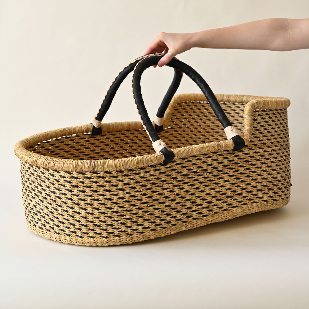 Handwoven Moses Basket