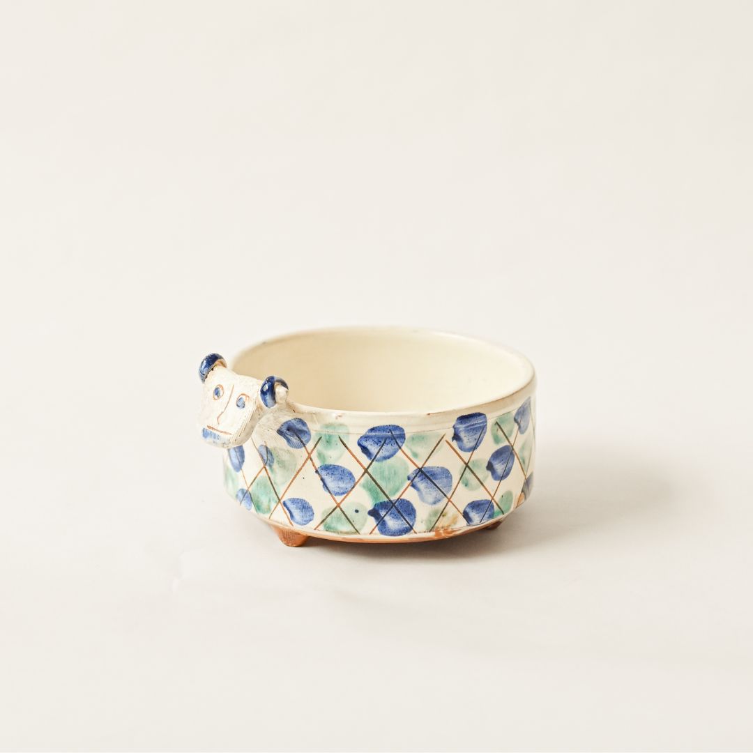 Goat Ceramic Planter / Serving Dish