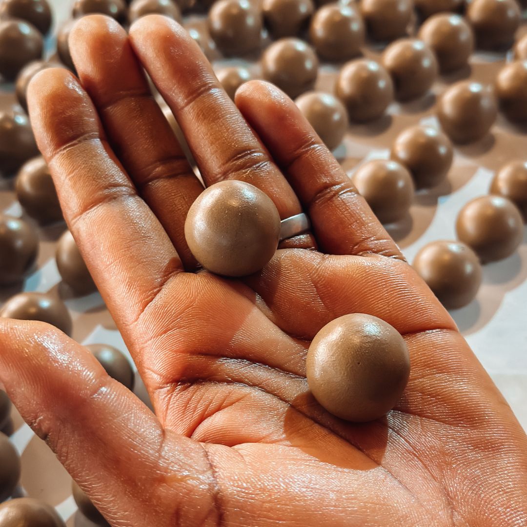 Handpainted Ceramic Napkin Rings - Set of 4