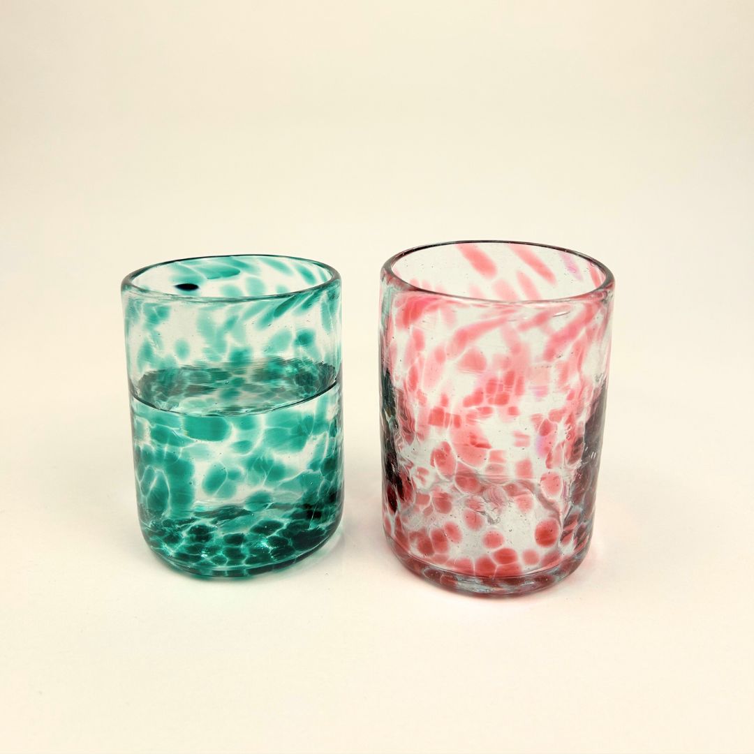 Recycled Blown Glass Tumbler - Set of 4