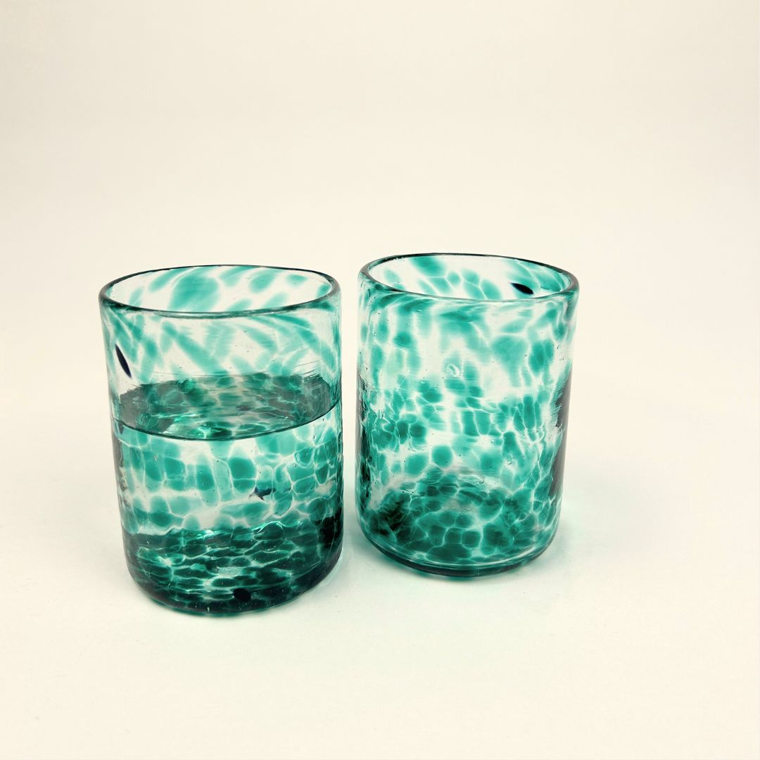 Recycled Blown Glass Tumbler - Set of 4