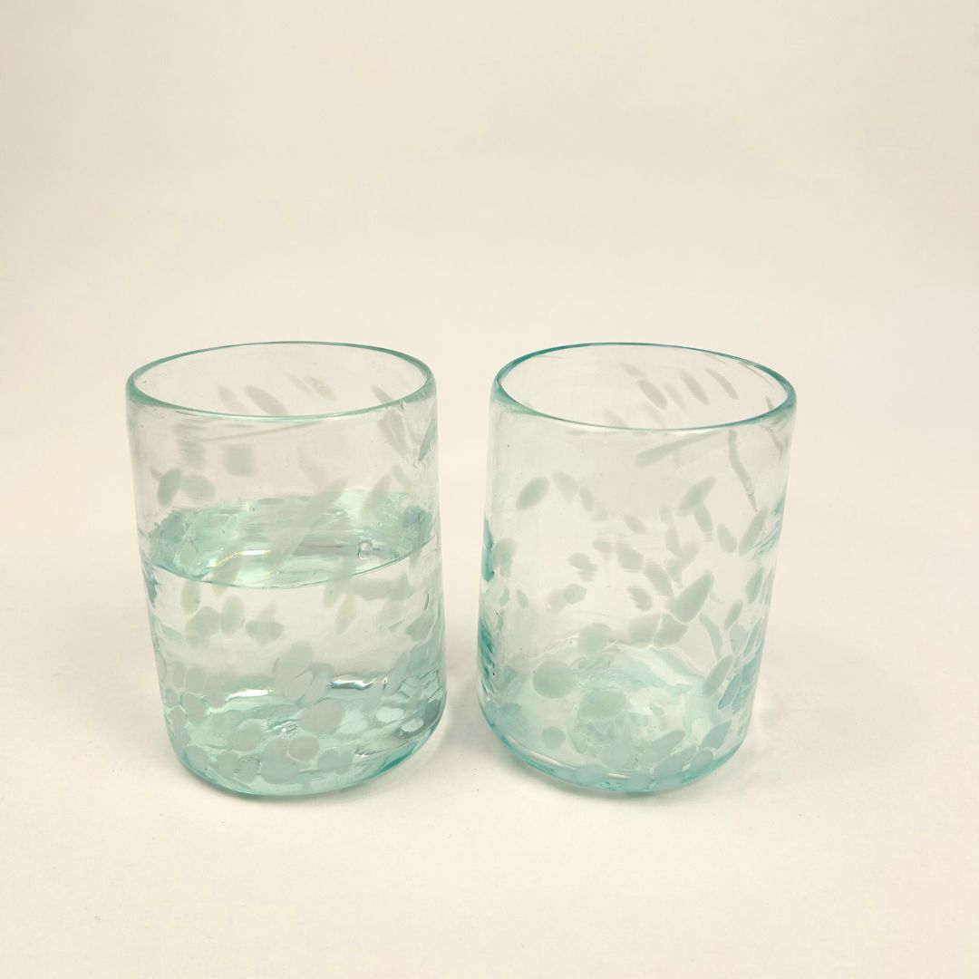 Recycled Blown Glass Tumbler - Set of 4