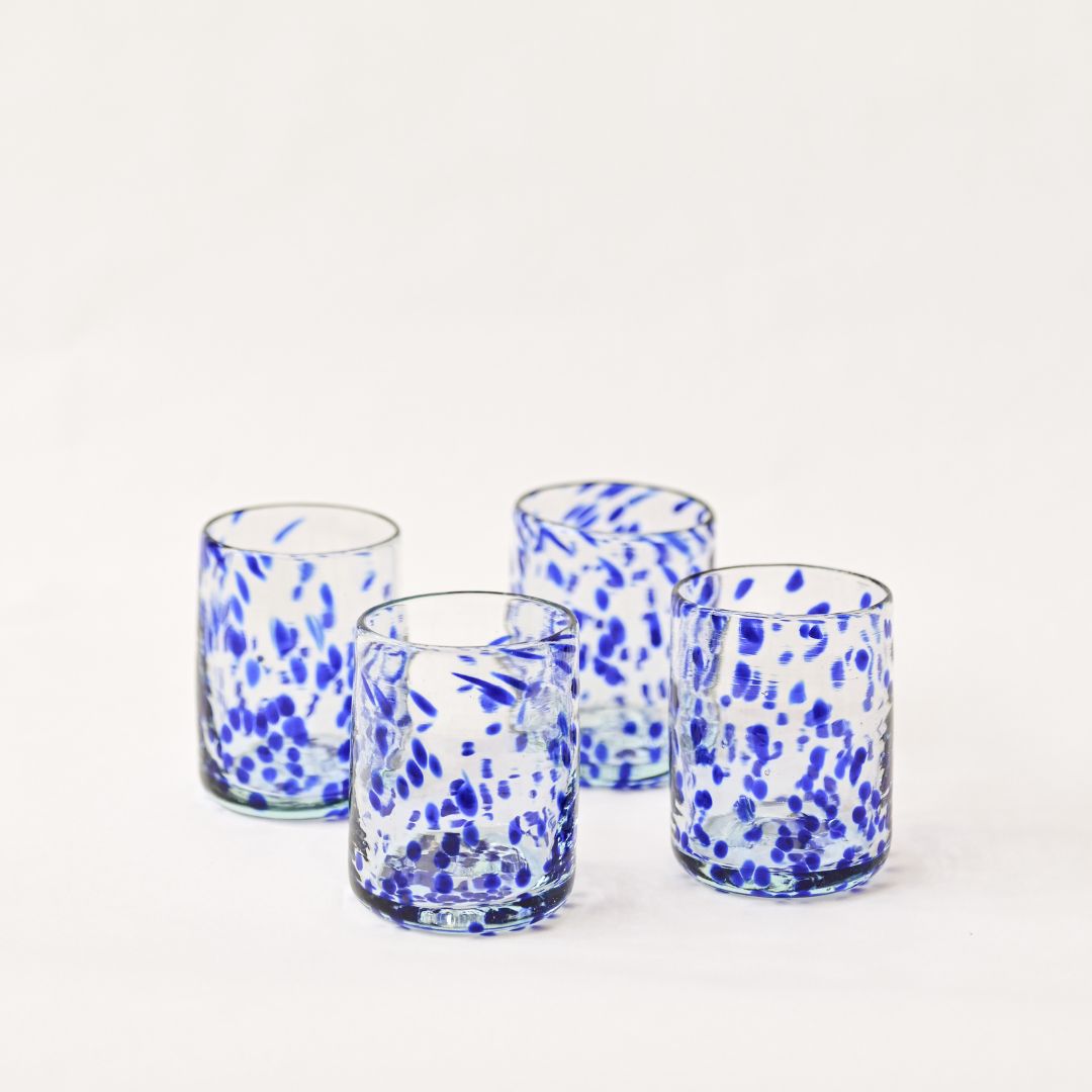 Recycled Blown Glass Tumblers