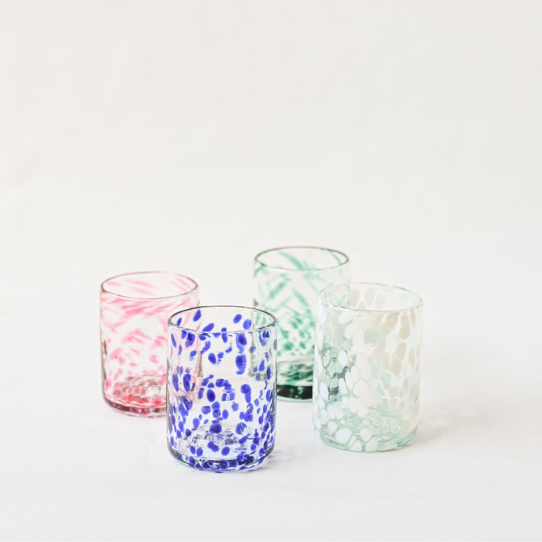 Recycled Blown Glass Tumblers