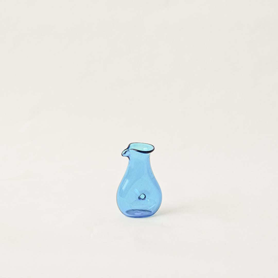 Pinch Handle Milk Jug - Recycled Glass