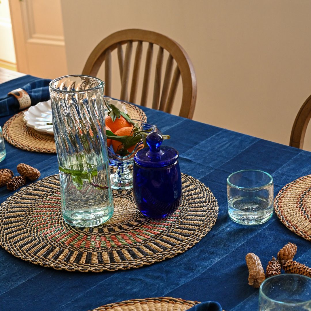 Recycled Glass Slim Carafe