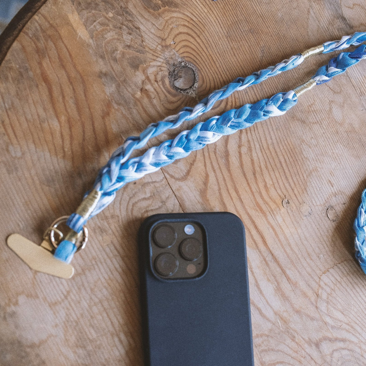 Ikat Braided Phone Strap