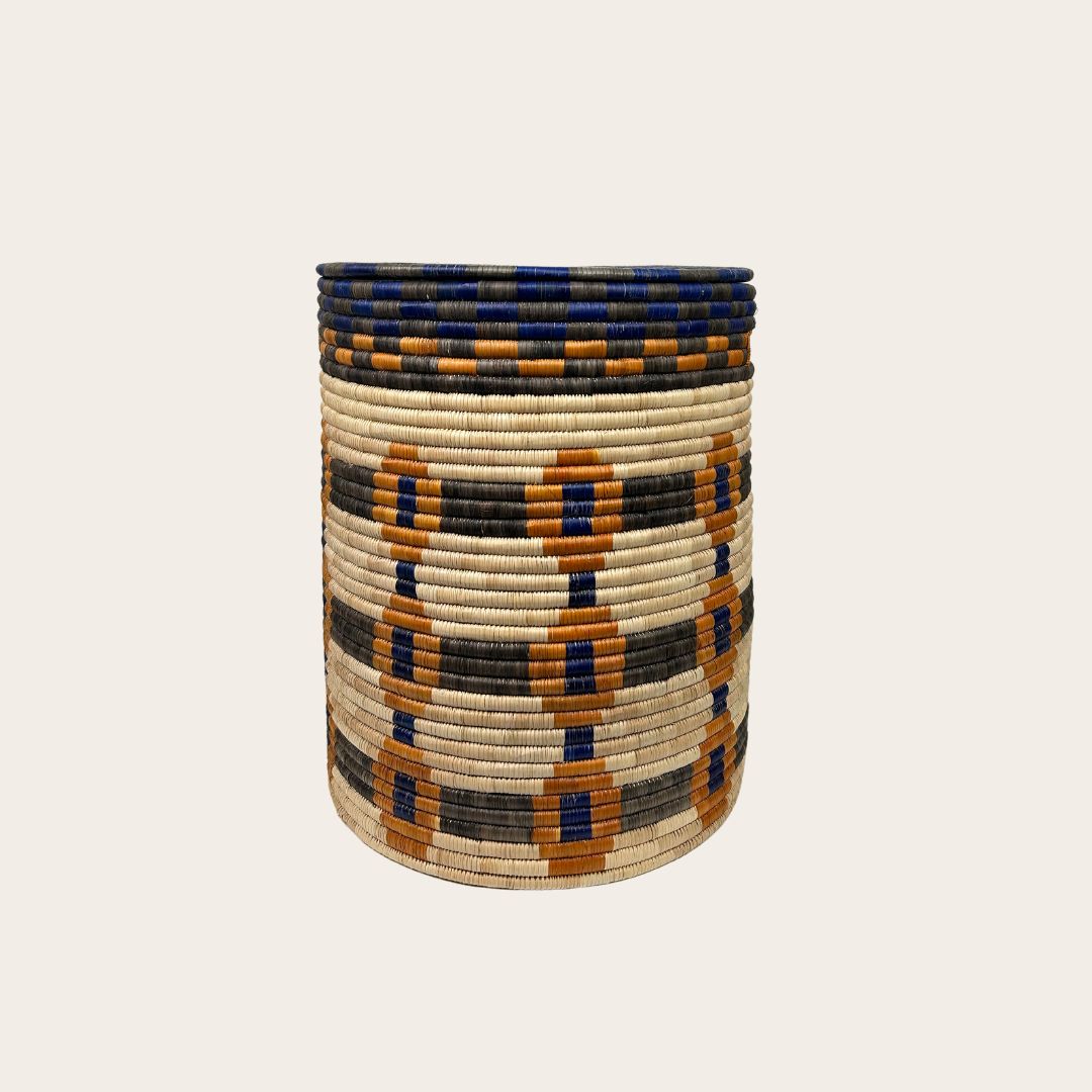 Mosaic Pattern Laundry Basket