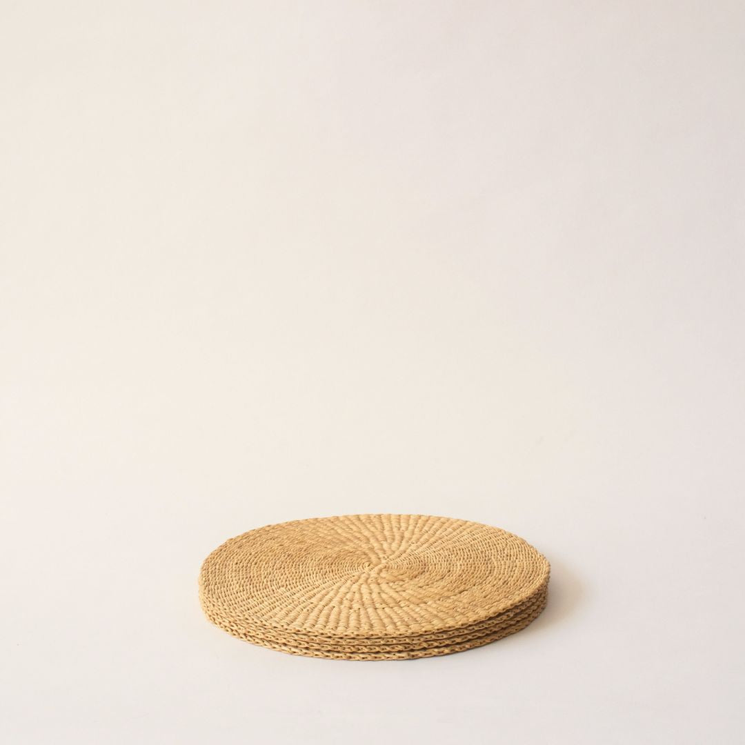 Handwoven Grass Placemats