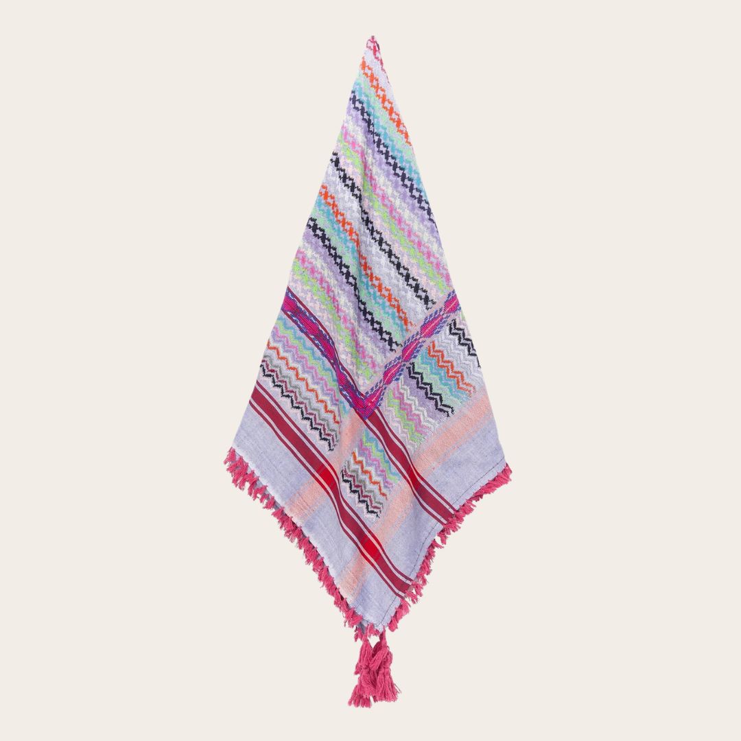 Multicolour Cotton Keffiyeh