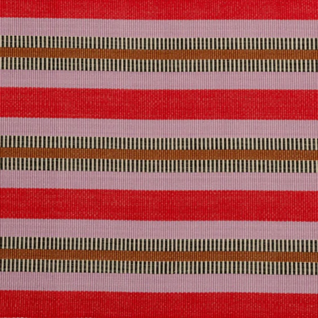 Pink Stripe Handloom Cotton Placemats