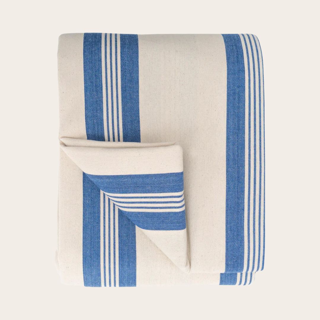 Handwoven Stripe Tablecloth