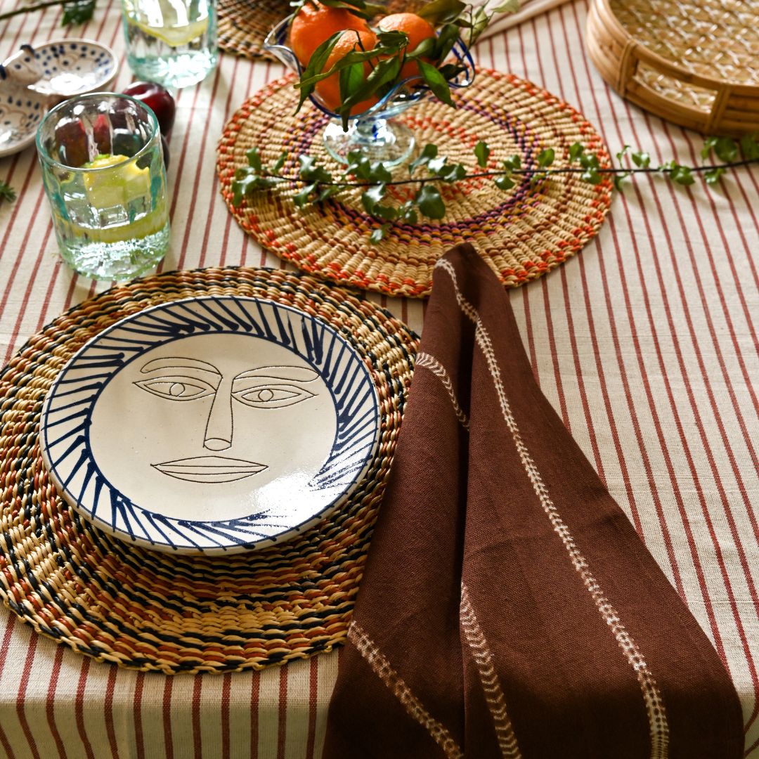 Handwoven Cotton Tie Dye Napkins
