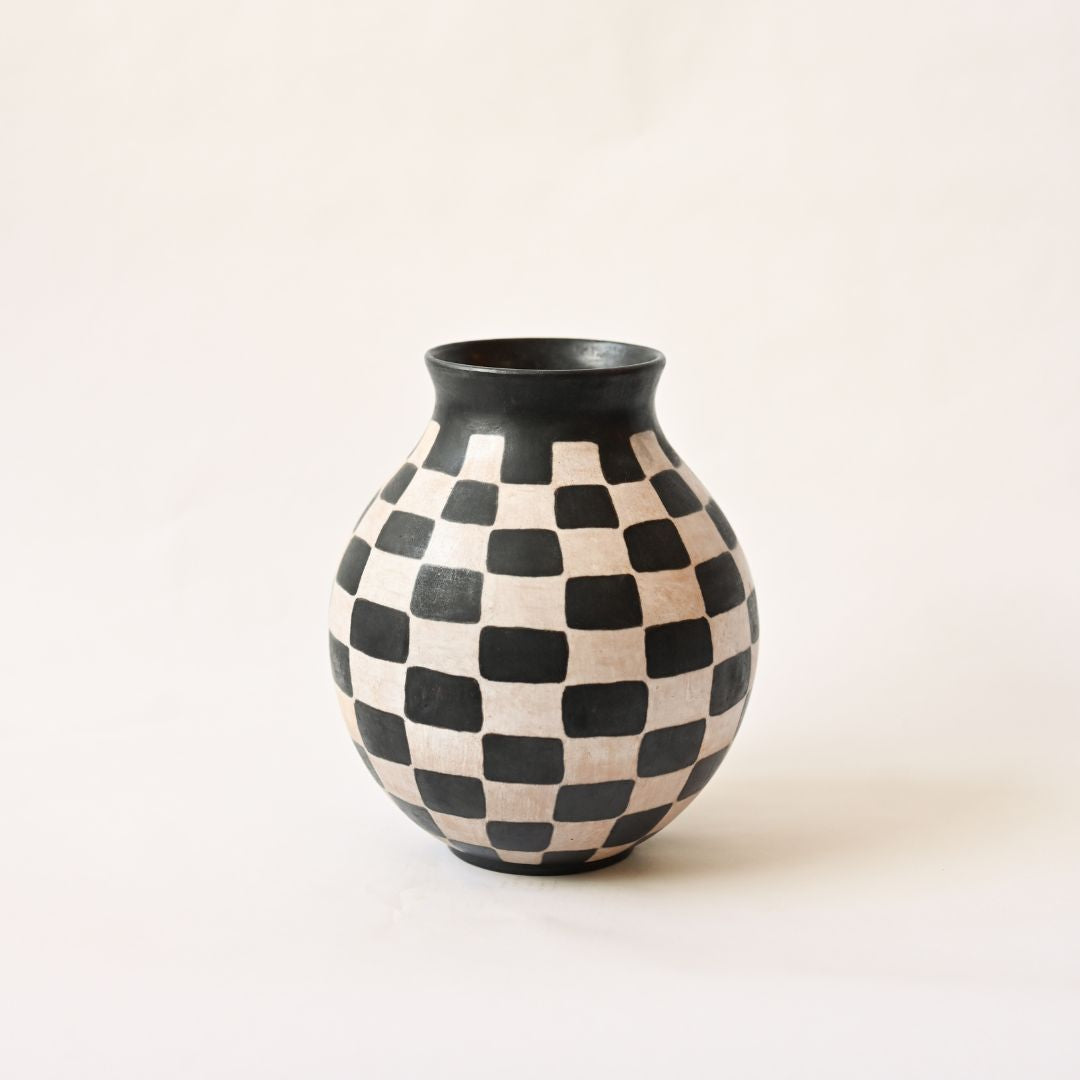 Chequered Vase