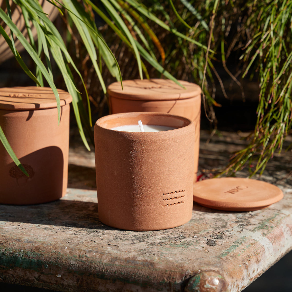 Greek Terracotta Candle