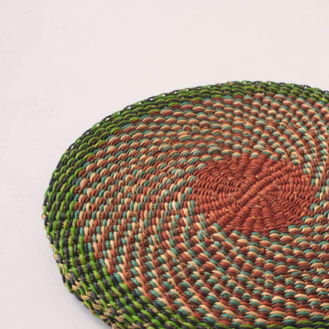 Handwoven Grass Placemats SS26 by Baba Tree Basket Company